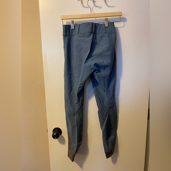Elation platinum blue with grey mesh breeches. - Picture 2 of 2